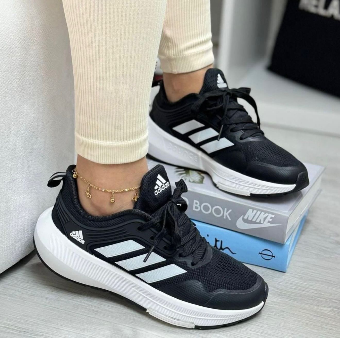 adidas bounce sneakers